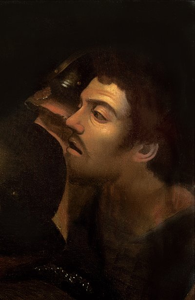 The Taking of Christ (detail) by Michelangelo Merisi Caravaggio